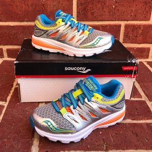 Saucony Zealot 2 Lace Sneaker Kids 10.5w (wide)